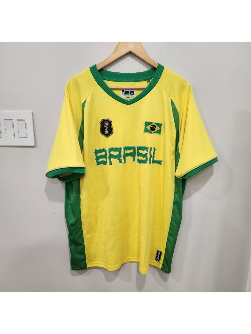2026 FIFA World Cup Brazil T Shirt Mens XXL Soccer Football Official Licensed